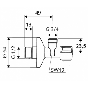   SCHELL 1/2 * 3/4