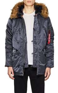   Slim Fit N-3B Parka Alpha Industries (steel blue) - 