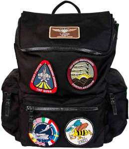   Top Gun backpack with patches () - 