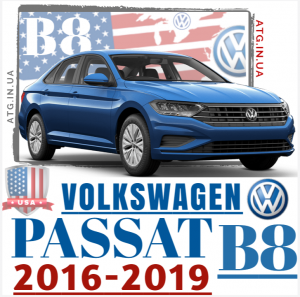   Volkswagen Passat B8 2016-2019.  OEM   8 2016-19