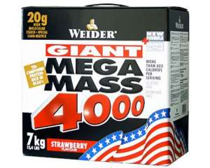   Weider Mega Mass4000 7 - 
