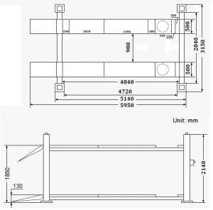  4    SkyRack SR-4050