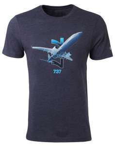  Boeing 737 X-Ray Graphic T-Shirt - 