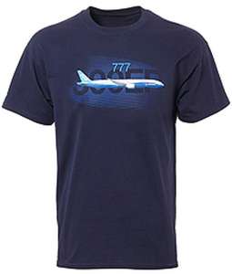  Boeing 777 Graphic Profile T-shirt - 