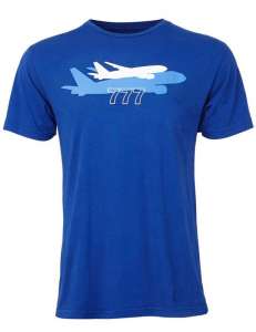  Boeing 777 Shadow Graphic T-Shirt