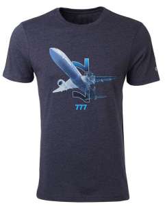  Boeing 777 X-Ray Graphic T-Shirt