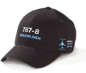  Boeing 787-8 Dreamliner Schematics Hat - 