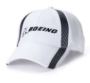  Boeing Carbon Fiber Print Signature Hat () - 