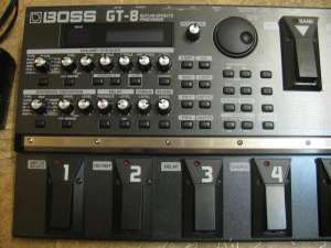  BOSS GT-8 Guitar Effects Processor.