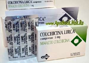  Colchicine 1 60 M04AC01 