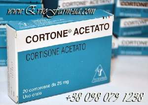  Cortisone acetat    - 