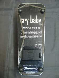  Dunlop GCB95 Original Crybaby Wah Pedal