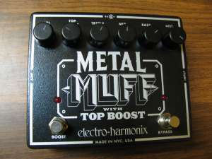  Electro-Harmonix Metal Muff Distortion with Top Boost