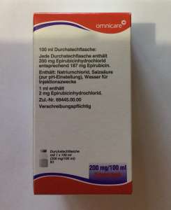  Epirubicin Omnicare 2 mg/ml  