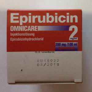  Epirubicin Omnicare 2 mg/ml  