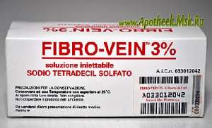  Fibrovein 0,2%; 0,5%; 1%  3%  
