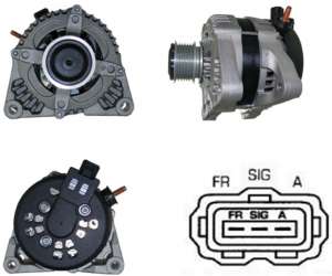  Ford Kuga 12v 120amp 150amp - 