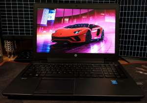  HP Zbook 15.6 G1 i5 8/128+500gb SSD+HDD Nvidia Quadro K610M