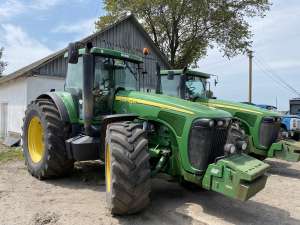  John Deere 8520 2005 .. 42 000 $ .