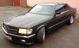  Mercedes W126 coupe  Mercedes E 126 coupe   126     - 