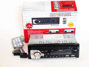  Pioneer BT520 ISO - MP3, FM, 2xUSB, SD, AUX, BLUETOOTH 450 . - 