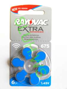  Rayovac EXTRA 675 (1,45 V) - 
