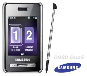  Samsung D980 Duos - 