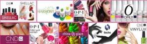  Shellac, Harmony Gelish, OPI GelColor, Orly GelFX, SuperNail, Vinylux, Cuccio, Seche Vite - 