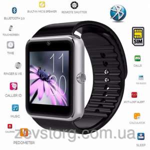  Smart Watch Phone GT08 BlackSilver Original