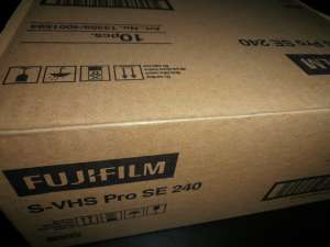  Super VHS FUJIFILM Pro SE 240  100 