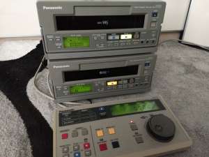  SVHS, VHS Panasonic AG-5700-E, Panasonic AG-5250-EG - 