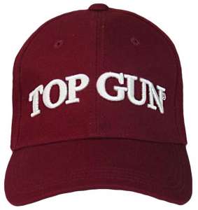  Top Gun Logo Cap (burgundy)