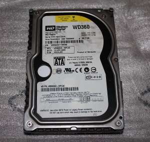  Western Digital Raptor WD 360