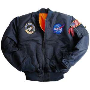  Youth NASA MA-1 Flight Jacket Alpha Industries ()