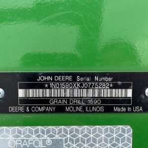  ѳ John Deere 1590 2018 22 344 $.