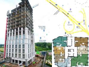 2 комнатная квартира, новый дом, Теремки, Жуляны - объявление