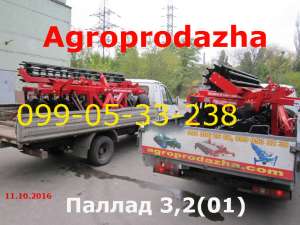 3200-01 PALLADA 3200-01 с большим диаметром дисков – 660 мм вместо 560 мм, что позволило увеличить рабочую скорость и глубину обра - объявление