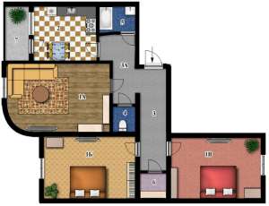 3-� ��������� �������� 85,81 ��.� � �� �����