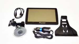 7 GPS  Pioneer 701 4gb 800mhz 128mb IGO, Navitel, CityGuide 1010 .