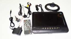 9,5"  TV 901 USB, SD ( ) 1010 