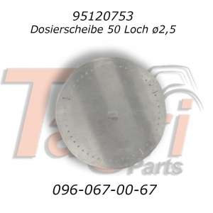 95120753   50 ø2.5 HORSCH - 