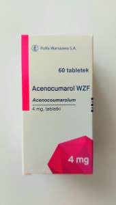 Acenocumarol Аценокумарол 4 мг на 60 шт Сінкумар синкумар 400 - объявление