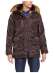 Куртка аляска Slim Fit N-3B Parka (темно-коричнева)
