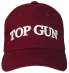  Top Gun Logo Cap (burgundy)