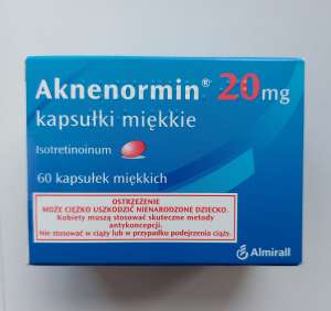 Aknenormin 20 мг 60 шт Акненормін 2110 грн Акненормин Акнетин Аксотрет Акнетін Роакутан - объявление