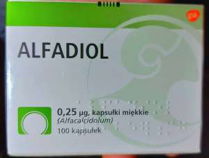 Alfafiol 0,25 на 100 шт Альфадіол Альфадиол - объявление