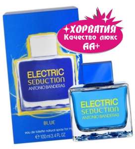 Antonio Banderas electric seduction blue !           - 