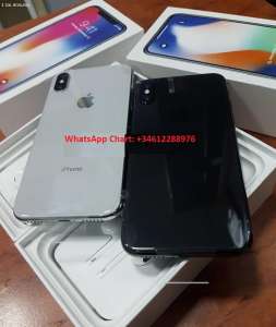 Apple iPhone X 256GB is 450 Euro, Silver, Space Grey Unlocked Smartphone / WhatsApp Chart: +34612288976