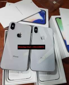 Apple iPhone X 256GB is 450 Euro, Silver, Space Grey Unlocked Smartphone / WhatsApp Chart: +34612288976