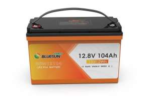 Bluesun BSM12104LFP, LiFePO4  12.8, 104, 1331, Bluetooth/RS485 - 